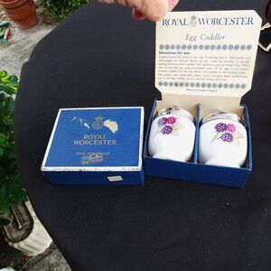 Royal Worcester Egg Coddlers 2"